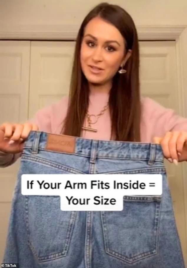 TikTok fenomeni ve moda bloggerı Billie Newland, bedeninize uygun pantolonu denemeden nasıl bulabileceğinizi kısa bir video ile anlattı.