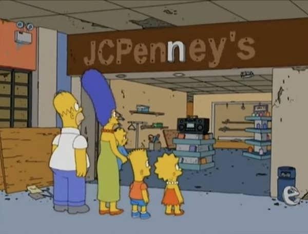 14. JC Penney adlı şirketin iflas etmesi: