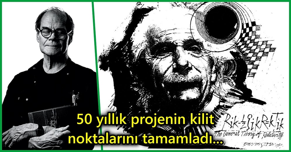 Einstein'ın Çalışmalarına Bir de Böyle Bakın! Sanatla Bilim İcra Ederek NASA'nın Kalbine Giren Tasarımcı: Barron Storey