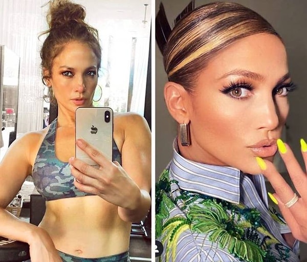 2. Дженнифер Лопес, 50 лет