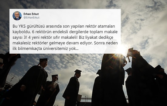 Üniversitede Liyakat Tartışması: 'Yeni Atanan 6 Rektörden 4'ünün Hiç Makalesi Yok'