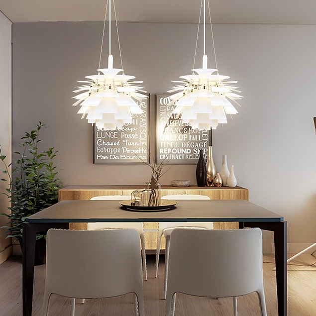 3. Başka bir yemek odası için kullanılan avize modeli.