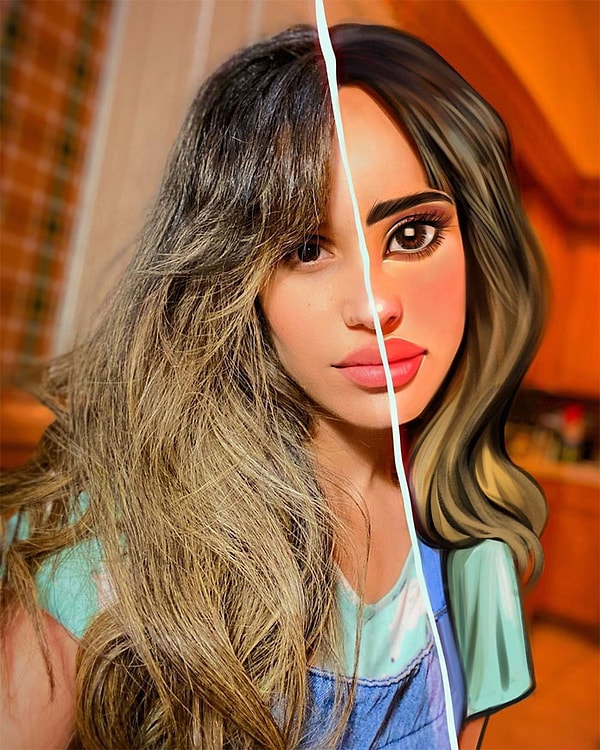 И себя не забыла