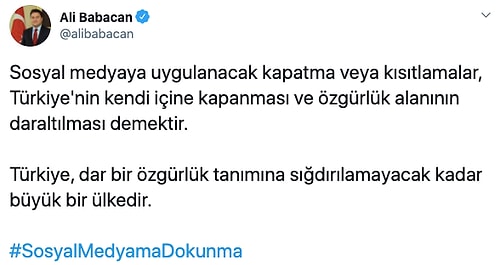 Erdoğan'ın Sosyal Medya Çıkışı Sonrası Twitter'dan Tepki Yükseldi: #SosyalMedyamaDOKUNMA