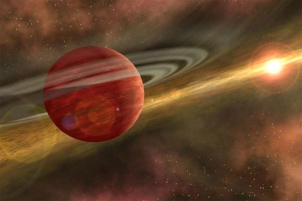 12. Yaklaşık olarak Jüpiter’in 10 katı büyüklüğünde olan "Dev Bebek Gezegen" keşfedildi.