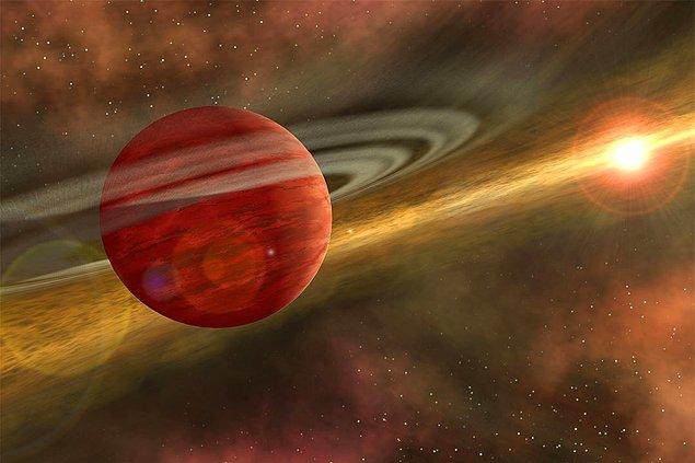 12. Yaklaşık olarak Jüpiter’in 10 katı büyüklüğünde olan "Dev Bebek Gezegen" keşfedildi.