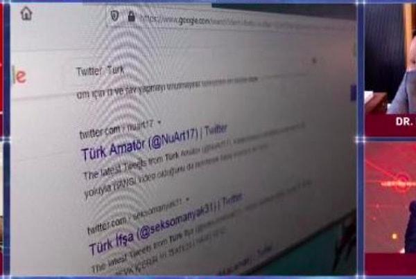 "Türk Amatör" ve "Türk İfşa" isimli hesapların ekrana yansımasını da Twitter kullanıcıları diline doladı.