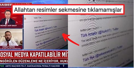 Habertürk'te Canlı Yayın Sırasında Google'dan Arama Yapılınca Twitter'daki Cinsel İçerikli Hesaplar Ekrana Yansıdı