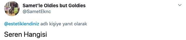 Biz de tanıyamadık...