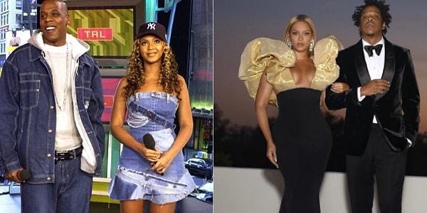 Gelelim yabancı ünlülere... 1999 yılında tanışan Beyonce ve Jay- Z çifti 2008 yılından beri de evli.