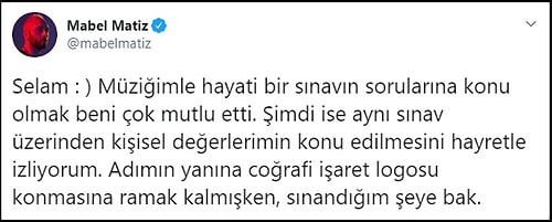 Mabel Matiz: Bu Ülkenin Bir Parçası Olmaya Gönülden Devam Edeceğim