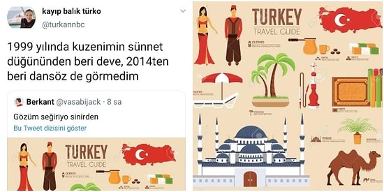 Yok Deve! Türkiye'yi Arabistan Gibi Gösteren Simgelerin Yer Aldığı Görsel Ortalığı Karıştırdı