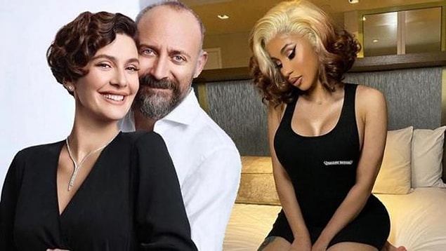 5. Cardi B, Halit Ergenç'i paylaşmaya devam ediyor!