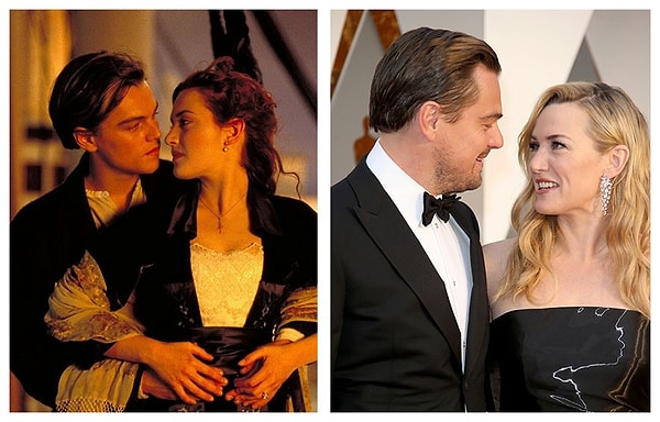 4. Леонардо Ди Каприо и Кейт Уинслет