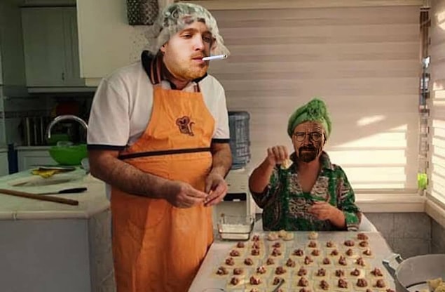 14. Jesse kıymasını bol koy, elini korkak alıştırma.