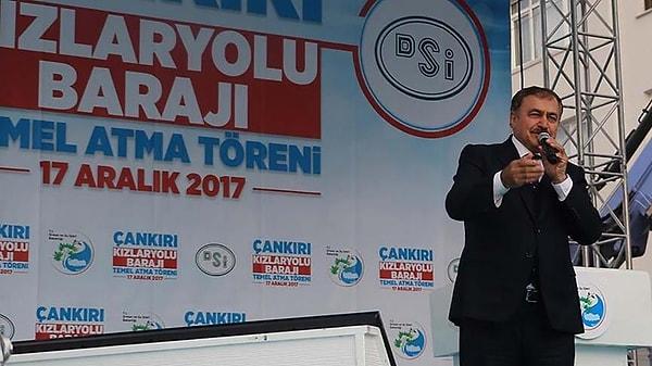 Bakan Eroğlu törende yaptığı konuşmada ‘'Devrez Barajı Çankırı'nın yıllardır hasretle beklediği bir barajdır." dedi.