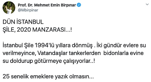 Bakan Varank'tan Şile'de Su Kuyruğu Paylaşımı: 'Merakla Beklediğiniz Dizinin Yeni Sezonu Yayınlanmış'