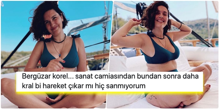 Doğum Sonrası Kilolarını ve Selülitlerini Tiye Alan Bergüzar Korel, Yaptığı Paylaşımla Olay Oldu!