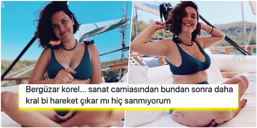 Doğum Sonrası Kilolarını ve Selülitlerini Tiye Alan Bergüzar Korel, Yaptığı Paylaşımla Olay Oldu!