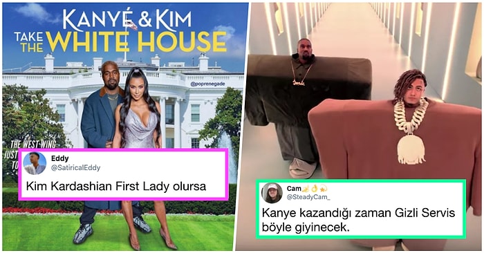 Ünlü Rapçi Kanye West, ABD Başkanlığı İçin Adaylığını Açıklayınca Goygoycuların Eline Fena Halde Düştü!