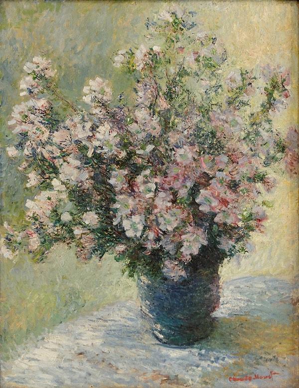 13. Vase of Flowers, Claude Monet