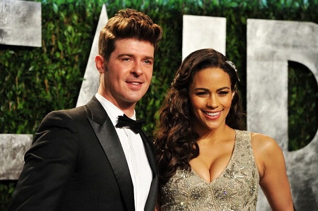 11. Robin Thicke, popülerliği artınca eşi Paula Patton'ı aldatmıştı...
