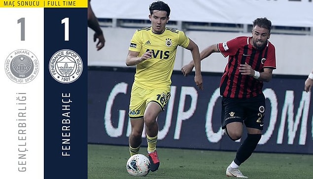 Kalan dakikalarda başka gol olmayınca maç 1-1 sona erdi.
