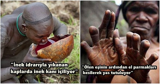 İnek Kanı İçmekten İnsan Avlamaya: Medeniyetten Uzakta Yaşayan En Vahşi Kabileler