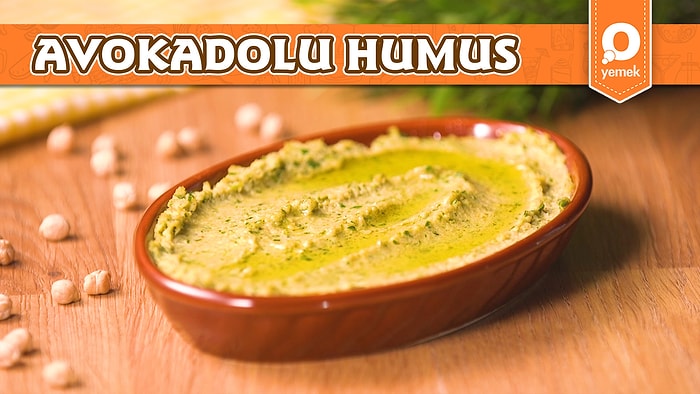 Yeşil Rengiyle Hem Göze Hem Mideye Hitap Eden Avokadolu Humus Nasıl Yapılır?