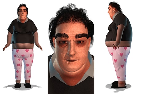 Жуткая модель демонстрирует, как мы будем выглядеть через 25 лет, если продолжим работать из дома