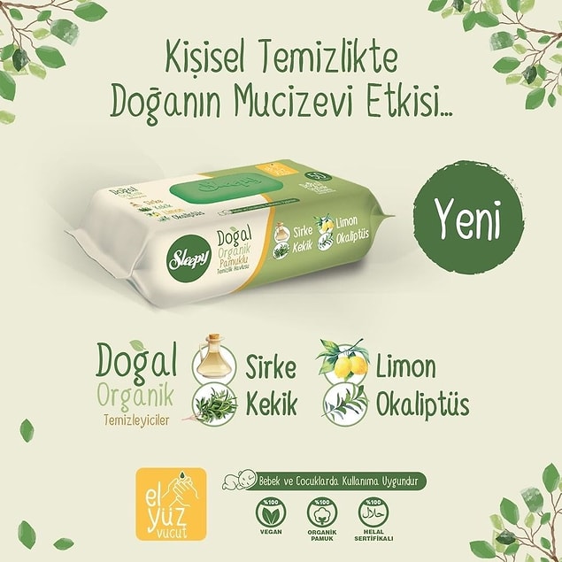 16. Sleepy ıslak mendilin normali de çok güzel ama bu güzel ötesi. Hiç kullanmadıysanız indirimdeyken mutlaka denenmeli.