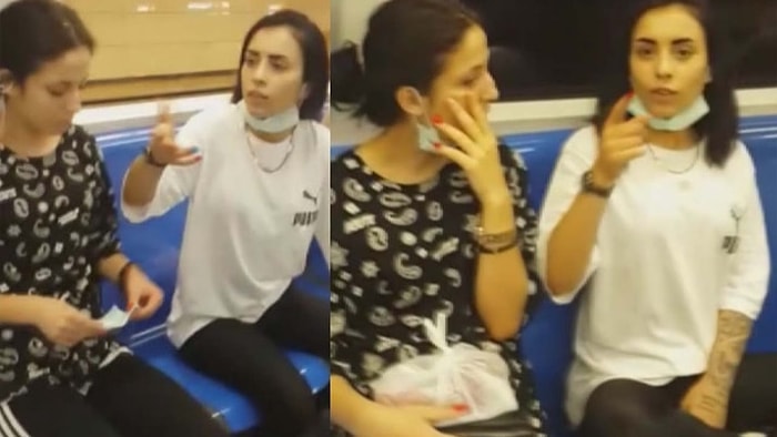 Kadıköy Metrosunda Maske Takmayan Kadınlar, Kendilerini Uyaran ve Videoya Çeken Kişiye Saldırdılar