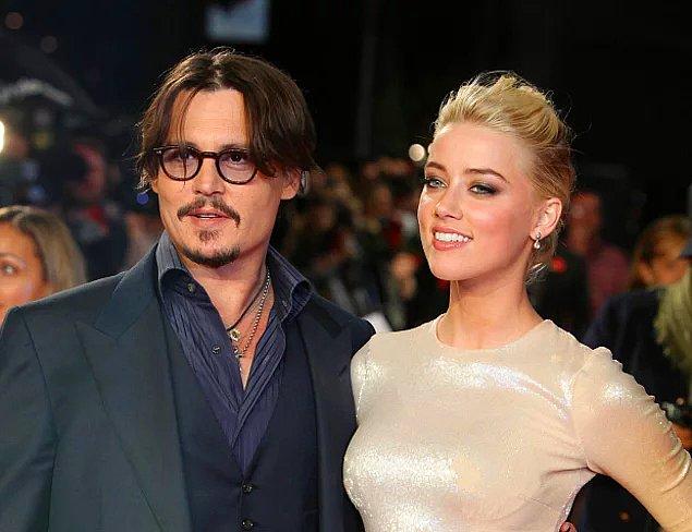 3. Johnny Depp, Amber Heard'ün bir tartışma sırasında yataklarına kakasını yaptığını iddia etti!