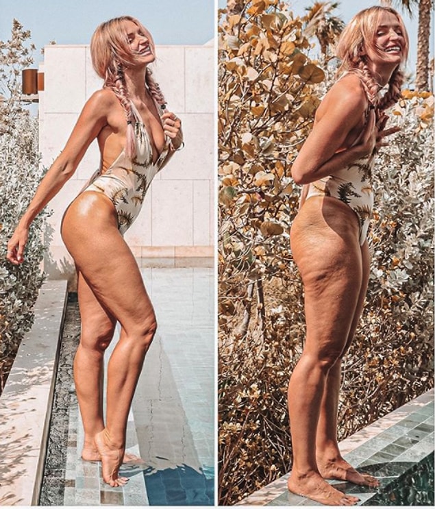 2. Mükemmel vücutlarının, neler yediklerinin ya da yaptıkları diyetlerin fotoğraflarını paylaşıyorlar.