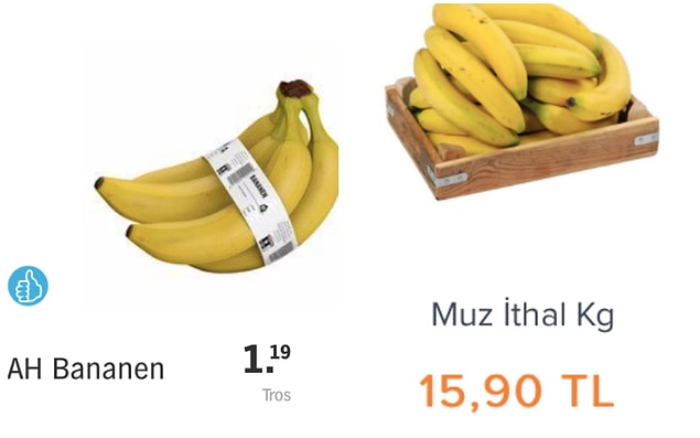 Fiyat karşılaştırması yapacak olursak👇🏻