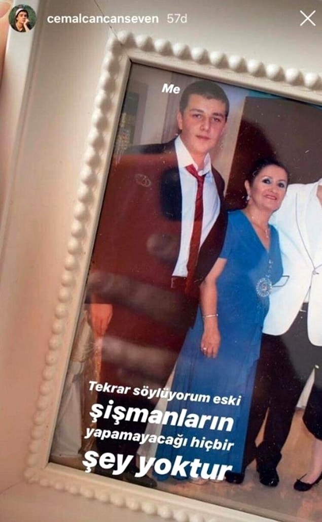 Mesela Cemal'in paylaştığı bu lise fotoğrafı gündemi bir hayli meşgul etmişti.