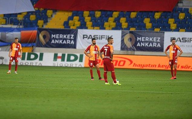 Galatasaray, pandemi arasından sonra oynanan altı maçta galibiyet alamadı.
