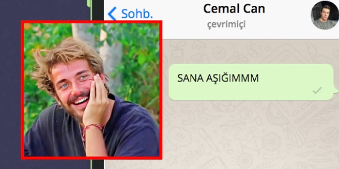 WhatsApp'ta Cemal Can'ı Tavlayabilecek misin?