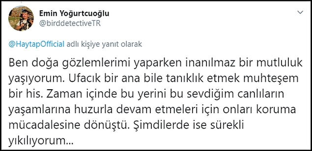 HAYTAP'ın paylaştığı görüntülere tepkiler 👇
