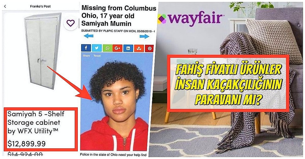 Kan Donduran İddia: Online Alışveriş Sitesi Wayfair, Yüksek Fiyatlı Eşyaları Üzerinden İnsan Ticareti mi Yapıyor?