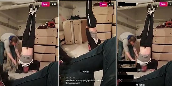 Sosyal Medyadan Canlı Yayınladılar: Ayaklarından İple Asılan Gence İşkence Eden 4 Kişi Tutuklandı