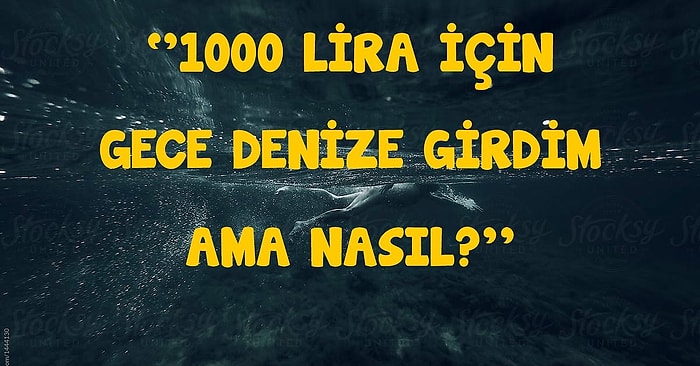 Hayatında Para İçin Yaptığın En Acayip Şeyi Paylaş, onedio'da Yayınlayalım!