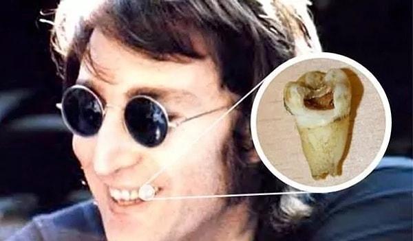 10. John Lennon'ın dişi: