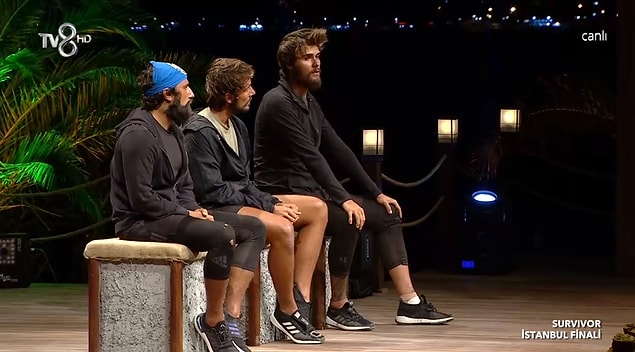 Finalistler Cemal Can, Yasin ve Barış bugün İstanbul'a gelerek finalin ilk ayağı için SMS oylamasına çıktı.