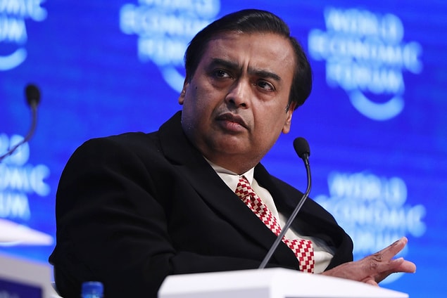 Reliance Industries Ltd (RIL) Yönetim Kurulu Başkanı Mukesh Ambani en zengin Hint ve Asyalı olarak biliniyordu.