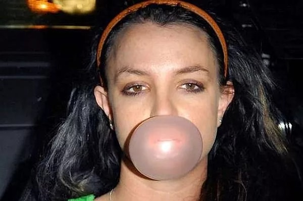 6. Жевательная резинка Бритни Спирс: