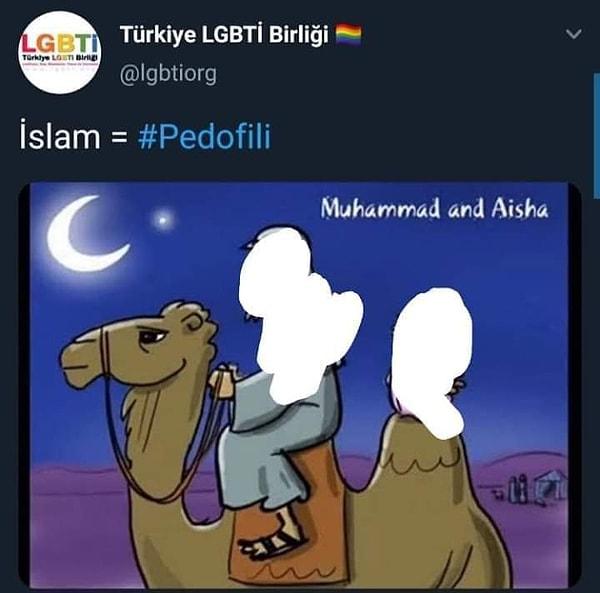 Twitter üzerinden paylaşılan karikatür özellikle sosyal medyada tepki çekmiş #RasulullahaHakaretAffedilmez etiketiyle binlerce mesaj paylaşılmıştı.