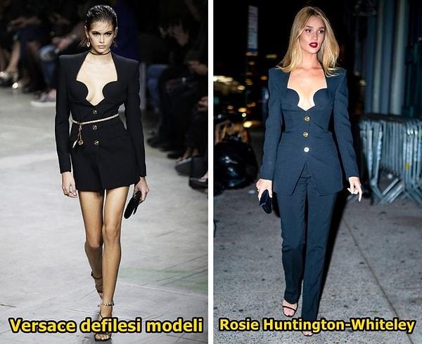 Hangisi Versace ceketi daha iyi taşımış?