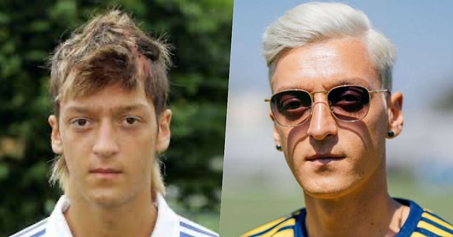 Bonus: Yıllar içindeki değişimiyle hepimizi şok eden Mesut Özil