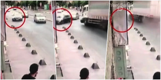 Bağcılar Kaymakamı Mustafa Eldivan'ın Ölümden Döndüğü Dehşet Kazanın Güvenlik Kamerası Görüntüleri Yayınlandı!